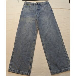 Empyre Wide Leg Baggy Jeans Light Wash Skater Y2K Women’s Size 6